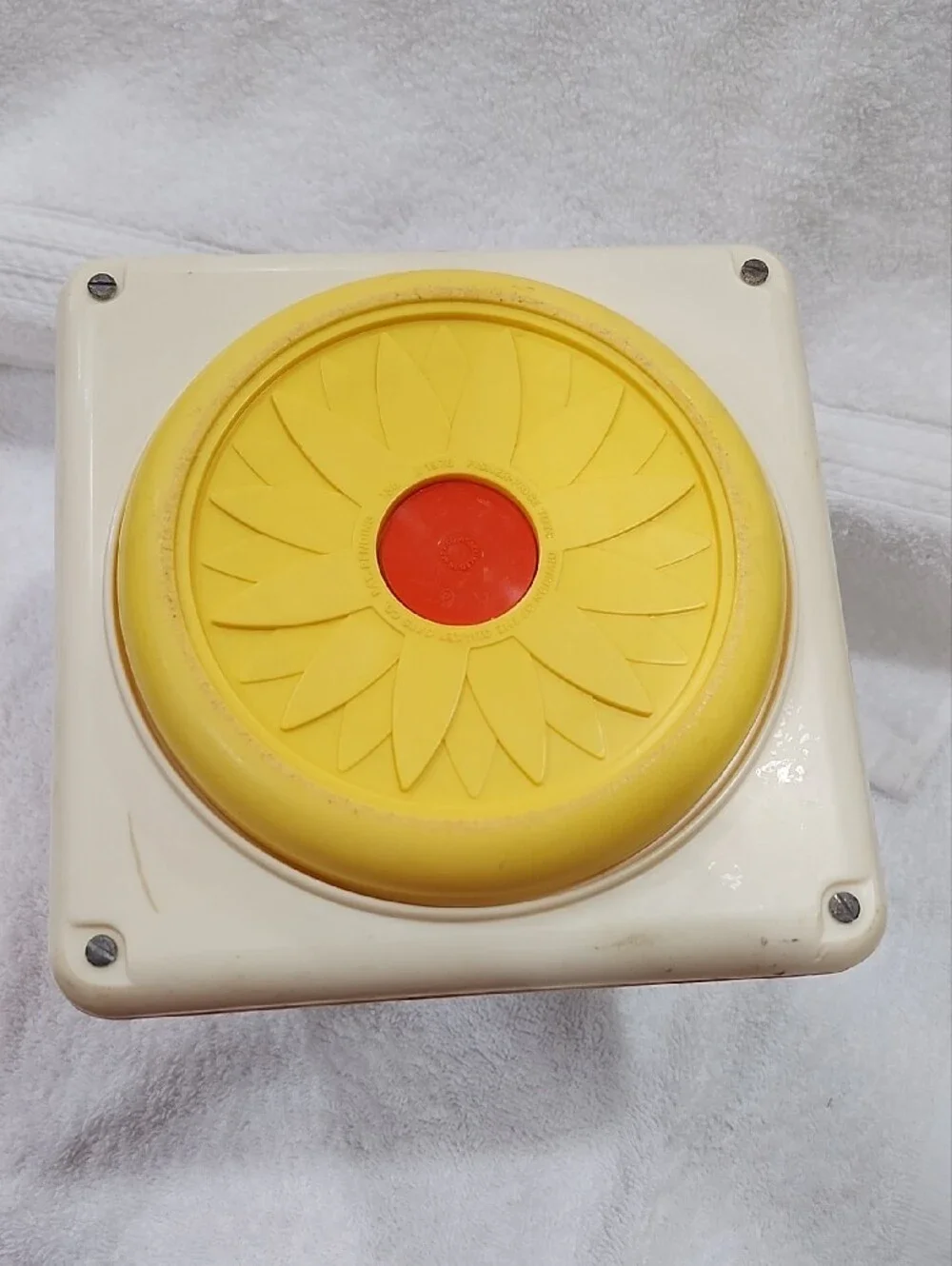 Vintage 1978 Fisher-Price Turn & Learn Activity Center Toy